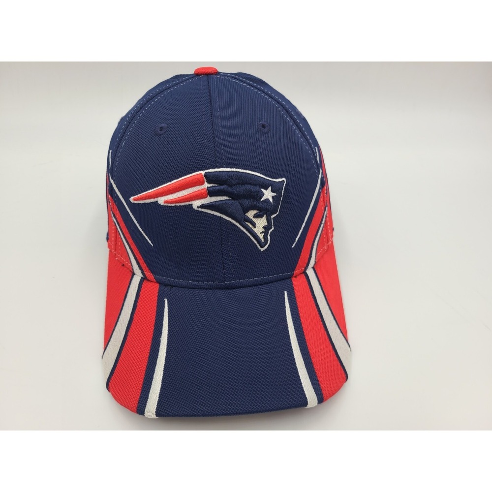 New England Patriots Reebok Flex Fitted (Seems S-M)‎ Hat Cap Men Women NFL Blue